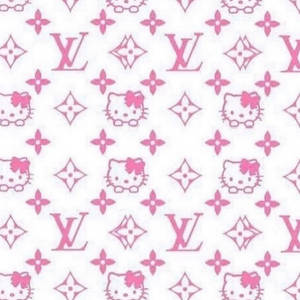 Y2k Aesthetic Louis Vuitton Hello Kitty Wallpaper