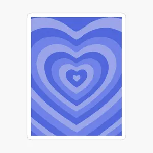 Y2k Hearts In Purple Colour Wallpaper