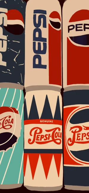 Y2k Pepsi Cola Can Designs Wallpaper