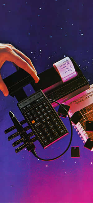 Y2k Tech Nostalgia Wallpaper