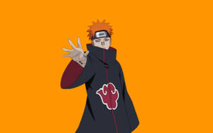 Yahiko Akatsuki Phone Screen Art Wallpaper