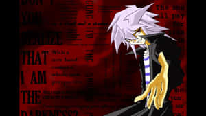 Yami Bakura, The Dark And Powerful Spirit In Yu-gi-oh! Wallpaper