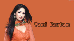 Yami Gautam Orange Wallpaper