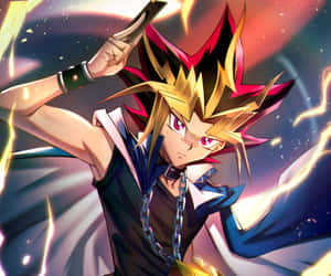 Yami Yugi: The Intense Duelist Wallpaper