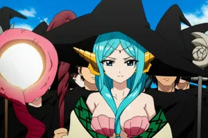 Yamraiha Magician Anime Character Wallpaper