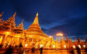 Yangon Tourist Spot Wallpaper