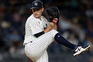 Yankees Pitcher Windup Wallpaper