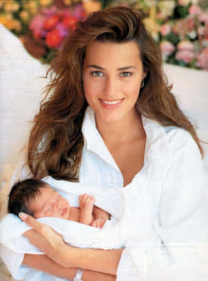 Yasmin Le Bon Glowing In Her Stellar Beauty Wallpaper