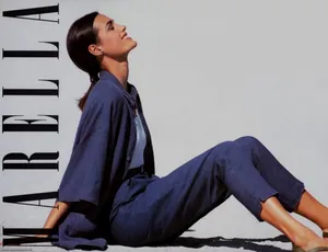 Yasmin Le Bon In A High-end Fashion Shooting Wallpaper