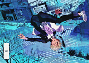 Yatora Yaguchi Immersed In Painting Wallpaper