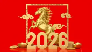 Year Of The Horse 2026 Wallpaper