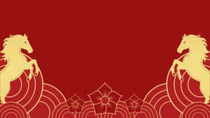 Year Of The Horse Celebration Wallpaper