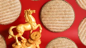 Year Of The Horse Symbol Wallpaper