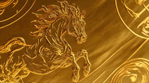 Year Of The Horse Symbol Wallpaper