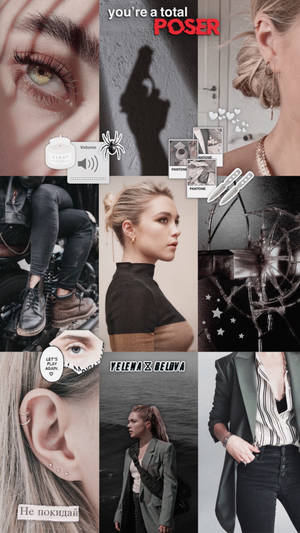 Yelena Belova Mood Board Wallpaper