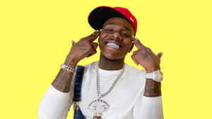 Yellow Aesthetic Dababy Wallpaper