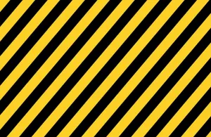 Yellow And Black Diagonal Wallpaper