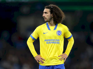 Yellow Chelsea Marc Cucurella Wallpaper