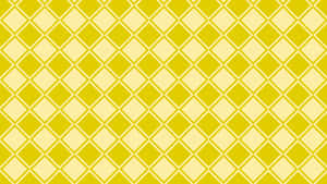 Yellow Diamond Pattern Background Wallpaper