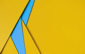 Yellow Geometric Abstract Wallpaper Wallpaper