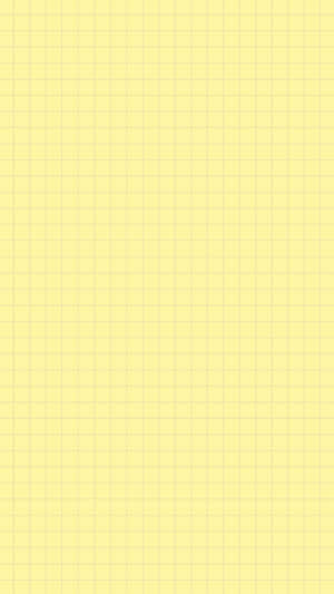 Yellow Graph Paper Texture Wallpaper