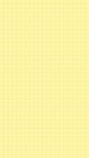 Yellow Graph Paper Texture Wallpaper