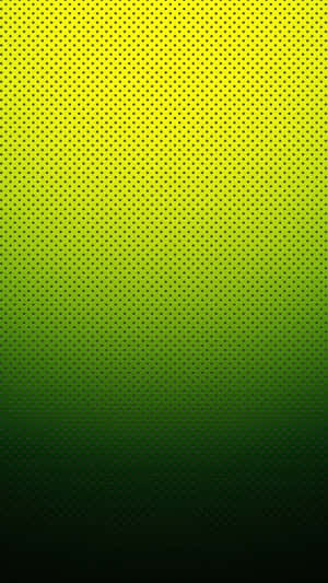 Yellow Green Gradient Dots Background Wallpaper