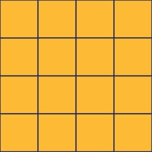 Yellow Grid Pattern Wallpaper