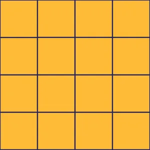 Yellow Grid Pattern Wallpaper