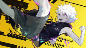 Yellow Killua Zoldyck Wallpaper