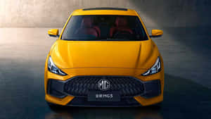 Yellow M G5 Front View Wallpaper