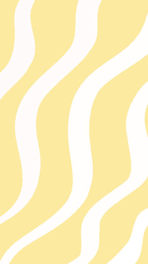 Yellow Pastel Minimalist Abstract Wallpaper