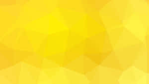 Yellow Polygonal Background Vector Illustration Wallpaper