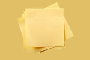 Yellow Post It Noteson Yellow Background Wallpaper