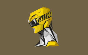 Yellow Power Rangers Art Wallpaper