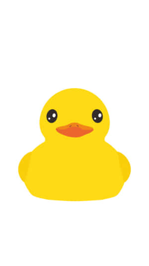 Yellow Rubber Ducky Illustration.jpg Wallpaper