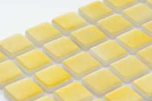 Yellow Square Pattern Texture Wallpaper