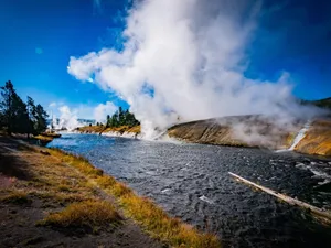 Yellowstone National Park Firehole River Wallpaper
