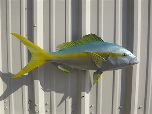 Yellowtail Snapper Metal Artwork Wallpaper
