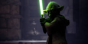 Yoda Green Lightsaber 3840 X 2160 Star Wars Wallpaper