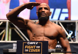 Yoel Romero Ufc 194 Weigh In Wallpaper