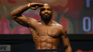 Yoel Romero Ufc 205 Weigh In Wallpaper