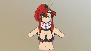 Yoko Littner - Brave And Beautiful Anime Character Wallpaper