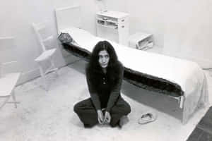 Yoko Ono Inside Studio Wallpaper