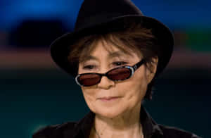 Yoko Ono Serious Face Wallpaper