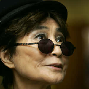 Yoko Ono - Visionary Artist And Peace Activist Wallpaper