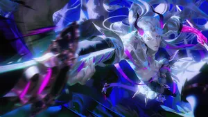 Yone Spirit Blossom Artwork Wallpaper