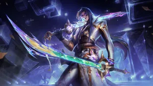Yone Spirit Blossom Skin Leagueof Legends Wallpaper