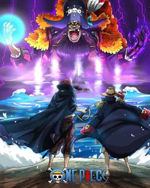 Yonko Members Gazing At The Sea Wallpaper