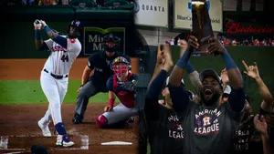 Yordan Alvarez Baseball Highlights Wallpaper